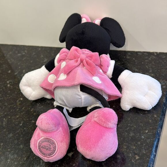 Pink Minnie Mouse Plushie - Authentic Disney Store Plush Toy - 14'Soft Doll - Picture 7 of 8